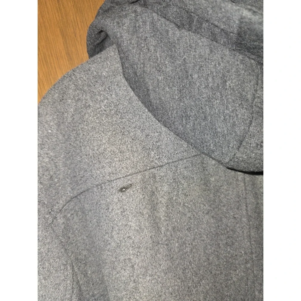 Levi's Men's Hooded Lined Trucker‎ Jacket Gray Size Medium Full-Zip, Pockets